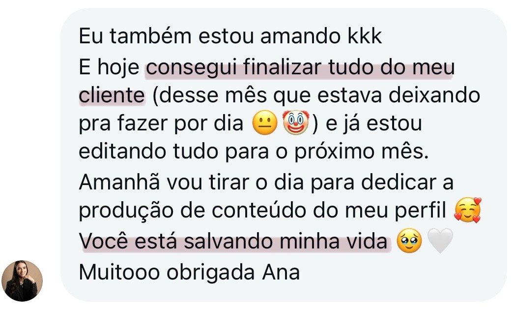 Depoimento mentorada